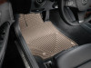 WeatherTech 2015-2018 Mercedes-Benz CLS-Class Front Rubber Mats - Tan