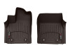 WeatherTech 2022+ Toyota Tundra CrewMax Double Cab Front FloorLiners - Cocoa