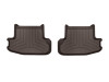 WeatherTech 2020+ Audi A5/S5 Rear (2nd Row) FloorLiners - Cocoa (COUPE ONLY)