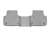 WeatherTech 2017+ Audi Q7 Rear FloorLiner - Grey