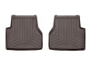 WeatherTech 2019+ Audi A6 (Sedan Only) Rear FloorLiner - Cocoa