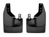 WeatherTech 2021+ Ford Bronco No Drill Rear MudFlaps - Black