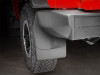 WeatherTech 2021+ Ford Bronco No Drill Rear MudFlaps - Black