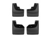 WeatherTech 2021+ Ford F-150 Raptor (Incl. 37 Perf. Pkg) No Drill Front & Rear Mudflaps - Black