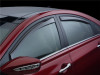 WeatherTech 2013+ Acura ILX Front and Rear Side Window Deflectors - Dark Smoke