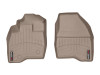 WeatherTech 2015+ Ford Explorer Front FloorLiner - Tan