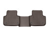 WeatherTech 2017+ Audi Q7 Rear FloorLiner - Cocoa