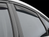 WeatherTech 2013+ Ford Fusion Rear Side Window Deflectors - Dark Smoke