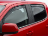 WeatherTech 15+ Chevy Colorado Front and Rear Side Window Deflectors - Dark Smoke