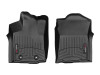 WeatherTech 16+ Toyota Tacoma Double Cab (Auto Trans Only) Front FloorLiner - Black