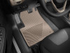 WeatherTech 14+ Jeep Cherokee Front Rubber Mats - Tan