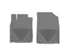 WeatherTech 13+ Lexus ES Front Rubber Mats - Grey