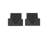 WeatherTech 12+ Chevrolet Sonic Rear Rubber Mats - Black