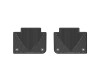 WeatherTech 13+ Lexus GS Rear Rubber Mats - Black