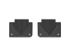 WeatherTech 13+ Lexus GS Rear Rubber Mats - Black