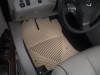 WeatherTech 09-11 Toyota Venza Front Rubber Mats - Tan