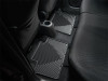 WeatherTech 07-11 Toyota Yaris Rear Rubber Mats - Black