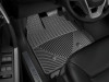 WeatherTech 07-12 Ford Edge Front Rubber Mats - Black