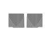 WeatherTech 09+ Ford Flex Rear Rubber Mats - Grey