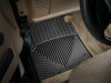 WeatherTech 97-06 Jeep Wrangler Front Rubber Mats - Black