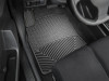 WeatherTech 07-11 Nissan Versa Front Rubber Mats - Black