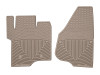 WeatherTech 11+ Ford Super Duty Front Rubber Mats - Tan
