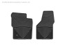WeatherTech 99-07 Ford F250 Super Duty Crew Front Rubber Mats - Black