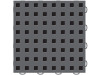 WeatherTech TechFloor - 3in x 12in Tiles(Right Loop) - Dark Grey/Black