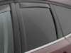 WeatherTech 13+ Ford Escape Rear Side Window Deflectors - Dark Smoke