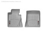 WeatherTech 04+ BMW X3 Front FloorLiner - Grey