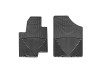 WeatherTech 10-13 Kia Soul Front Rubber Mats - Black