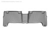 WeatherTech 03-09 Toyota 4Runner Rear FloorLiner - Grey