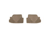 WeatherTech 07+ BMW 1-Series (E82/E88) Rear Rubber Mats - Tan