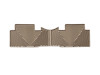 WeatherTech 09-13 Honda Pilot Rear Rubber Mats - Tan