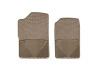 WeatherTech 88-99 GMC Sierra Extended Cab Front Rubber Mats - Tan