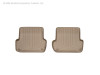 WeatherTech 02-08 Audi A4/S4/RS4 Rear FloorLiner - Tan