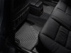 WeatherTech 04-10 BMW 5-Series Rear Rubber Mats - Black