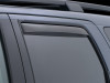 WeatherTech 08+ Toyota Sequoia Rear Side Window Deflectors - Dark Smoke