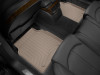WeatherTech 11+ Audi A8 Rear FloorLiner - Tan