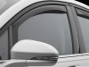 WeatherTech 14+ Ford Fusion Front Side Window Deflectors - Dark Smoke