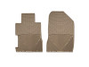WeatherTech 06-11 Honda Civic Coupe / Si Coupe Front Rubber Mats - Tan