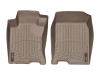 WeatherTech 10+ Honda Crosstour Front FloorLiner - Tan