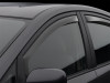 WeatherTech 04-09 Toyota Prius Front Side Window Deflectors - Dark Smoke