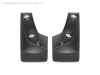 WeatherTech 07-13 GMC Sierra No Drill Mudflaps - Black