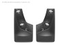 WeatherTech 07-13 GMC Sierra No Drill Mudflaps - Black