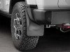 WeatherTech 18+ Jeep Wrangler Rubicon Rear No Drill Mudflaps - Black