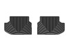 WeatherTech 2014+ BMW M5 Rear Rubber Mats - Black
