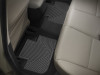 WeatherTech 2014+ BMW M5 Rear Rubber Mats - Black
