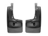 WeatherTech 2019+ Ford Ranger No Drill Rear Mudflaps - Black