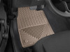 WeatherTech 2020+ Jeep Gladiator Front Rubber Mats - Tan